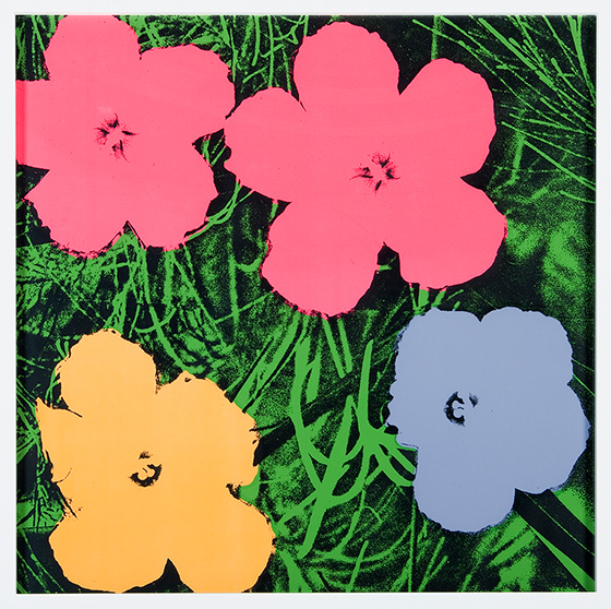 Flowers by Andy Warhol